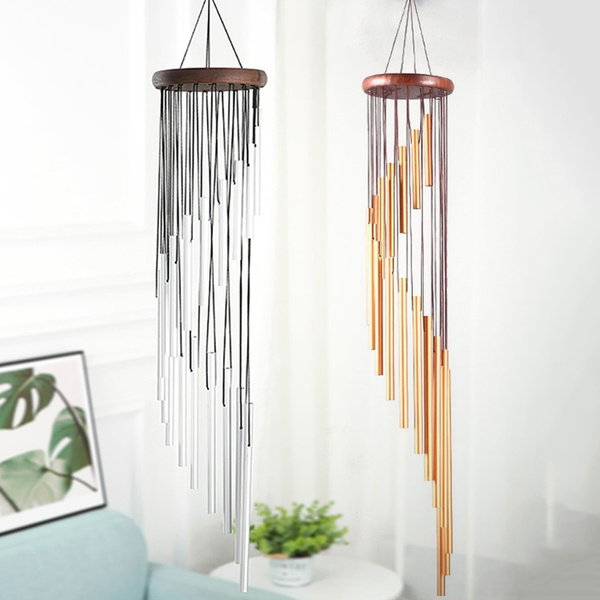 18 Tubes Windchime Chapel Grace Wind Chimes Door Hanging Ornament Home ...