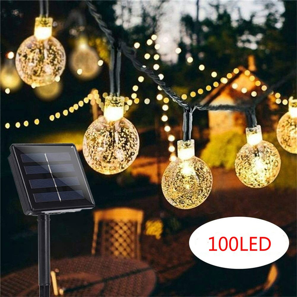 Solar 30 LED Christmas Wedding Xmas Party Outdoor Decor Fairy String Light Lamp 