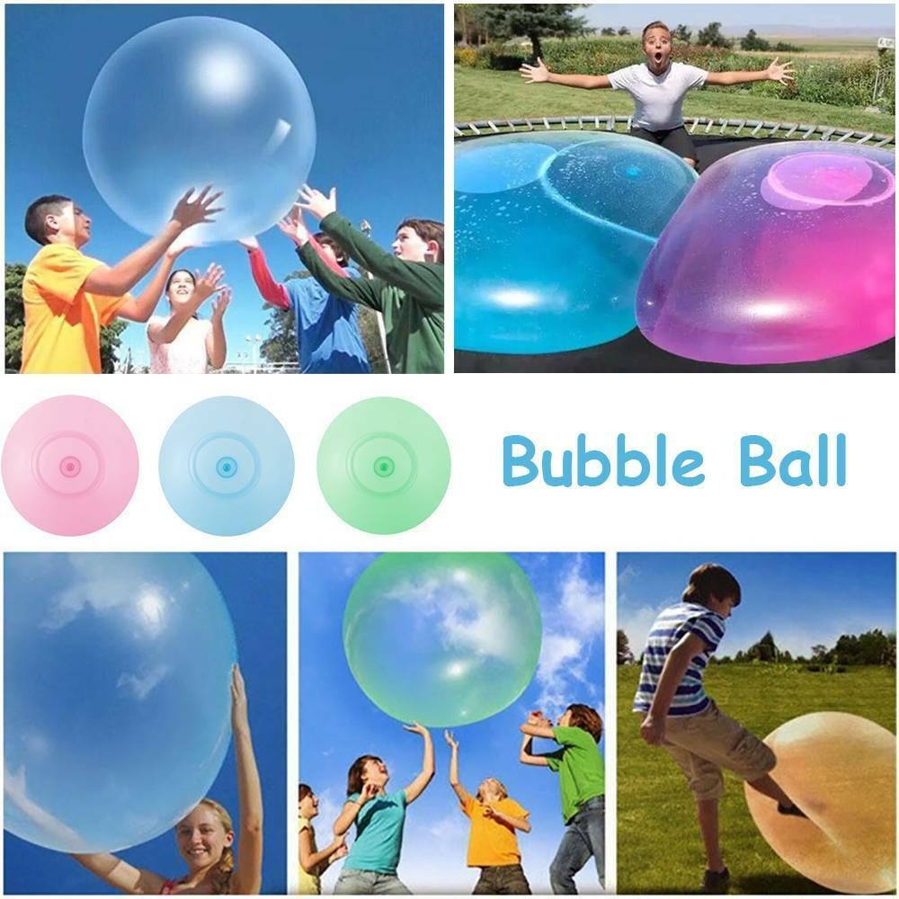 the amazing super bubble ball