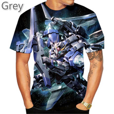 Summer, Men, Personalized T-shirt, Gundam