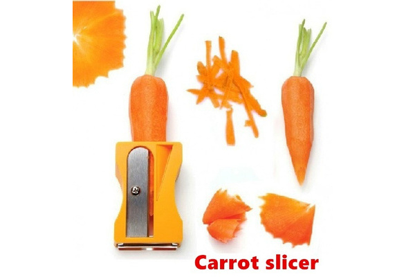 Carrot Cucumber Sharpener Peeler Kitchen Tool Vegetable Fruit Curl Slicer