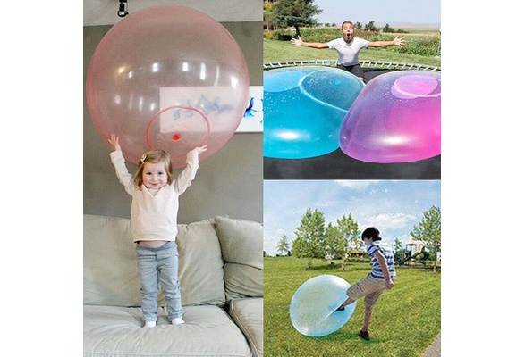 40/120cm Inflatable Wubble Bubble Ball Balloon Stretch Outdoor Beach KidsBJ 40/120cm Inflatable Wubble Bubble Ball Balloon Stretch Outdoor Beach KidsBJ