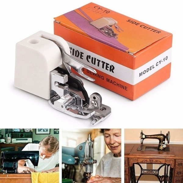 1PCs Universal Sewing Machine Side Cutter Sewing Machine Presser Foot