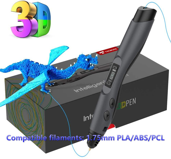 3D Pen, 1.75mm ABS PCL And PLA Compatible 3D Printing Pen