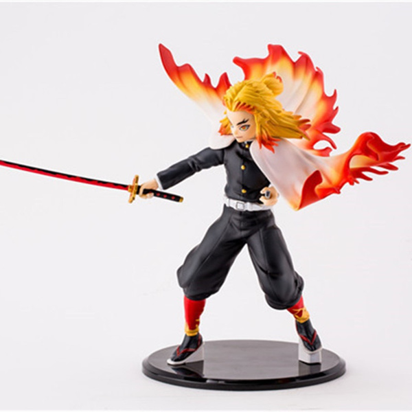 Demon Slayer Rengoku Kyoujurou DXF PVC Action Figures Anime Kimetsu No ...