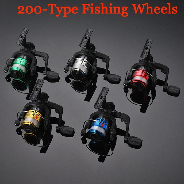 1Pc High-Quality 200-Type Small Fishing Reel Spinning Fishing
