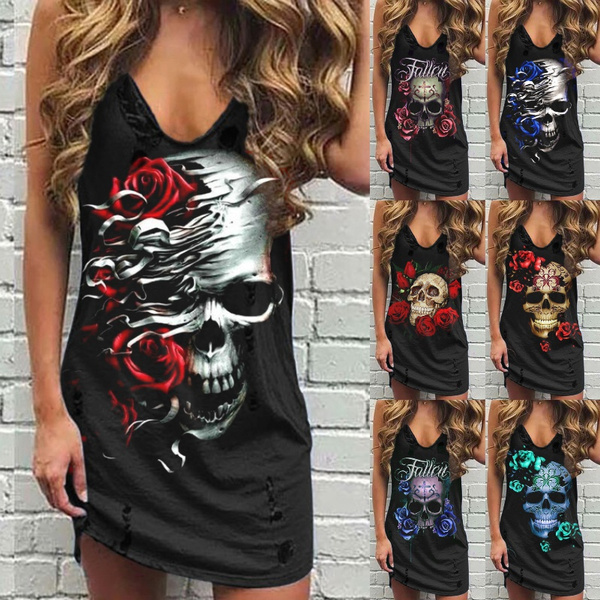 Women's tank Dress Sleeveless Summer 