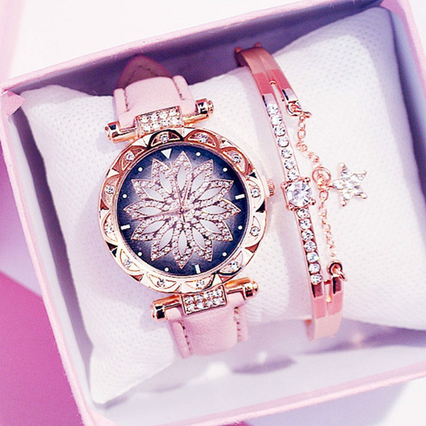 Charm Bracelet, quartz, Ladies Watches, fashion watches