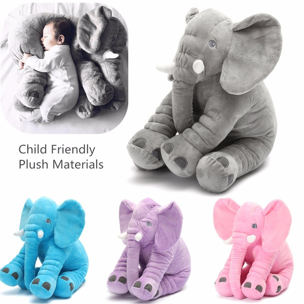 soft elephant pillow