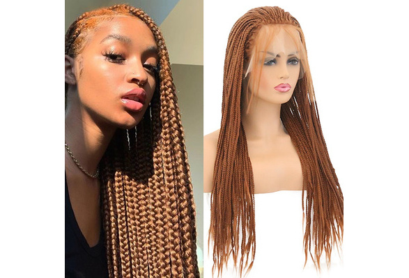 Brown hotsell wig braids