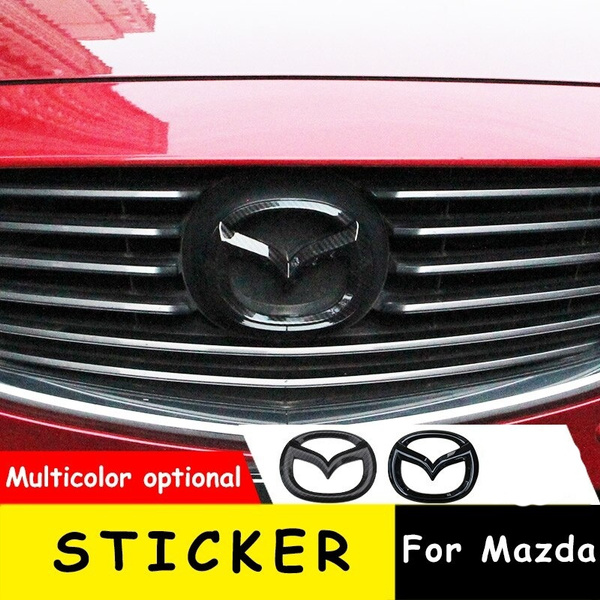 1pc ABS Front Trunk Sticker For Mazda Axela Atenza CX4 CX5 CX-5