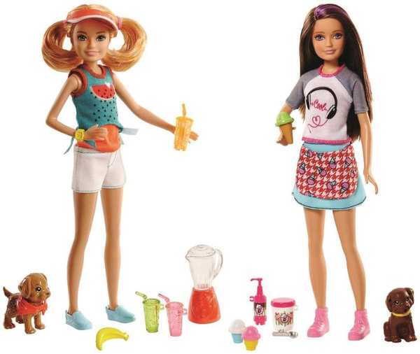 Barbie Sisters Skipper Doll and Ice Cream Stand