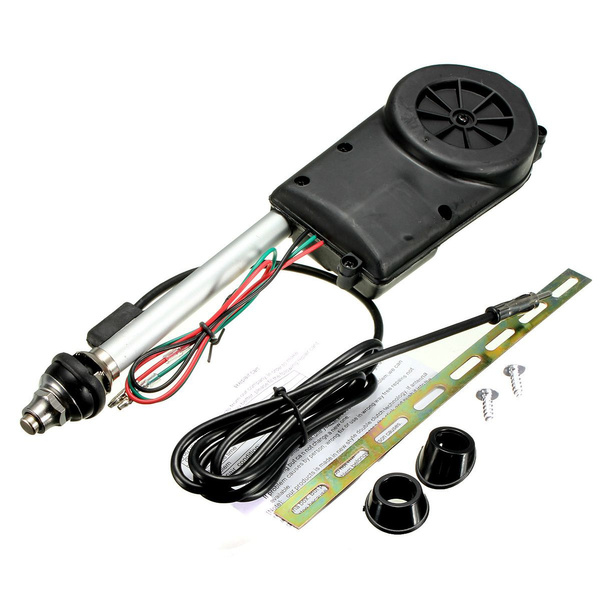 Universal Car AM/FM Van Automatic Electric Power Radio Antenna ...