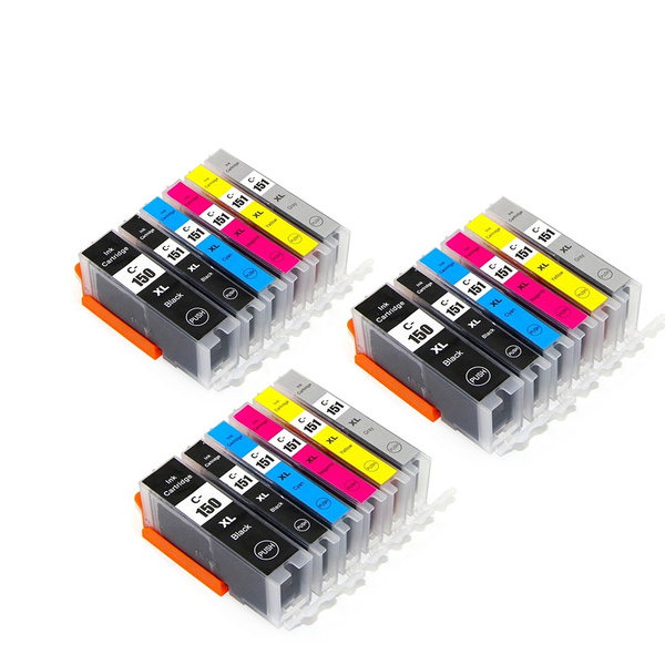 3set For Canon PGI150 CLI151 PGI-150 CLI-151 Compatible Ink Cartridge For  for Canon PIXMA  MG5410/MG5510/MG5610/MG6310/MG6410/MG6610/MG7110/MG7510/IP7210/iP8710/MX721/Ix6810  printer | Wish