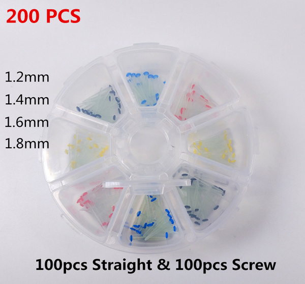 200 Pezzi Di Denti Dentali Al Quarzo In Fibra Di Vetro Per Restauro - Foto 8