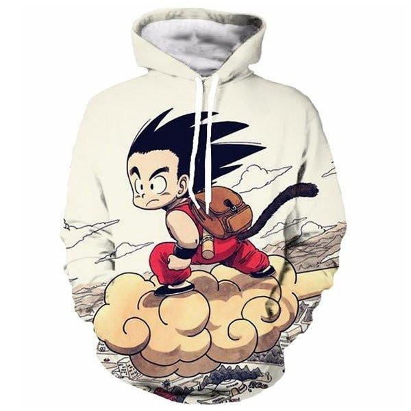 moletom com capuz goku