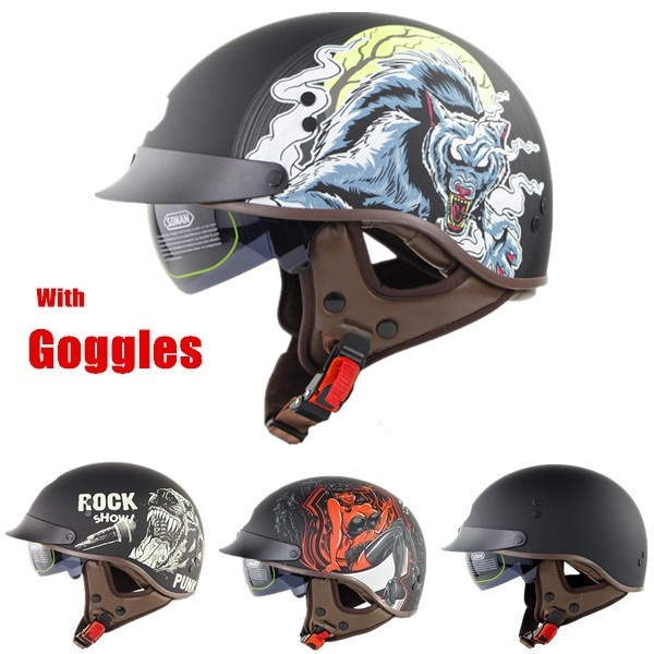 Summer best sale half helmet