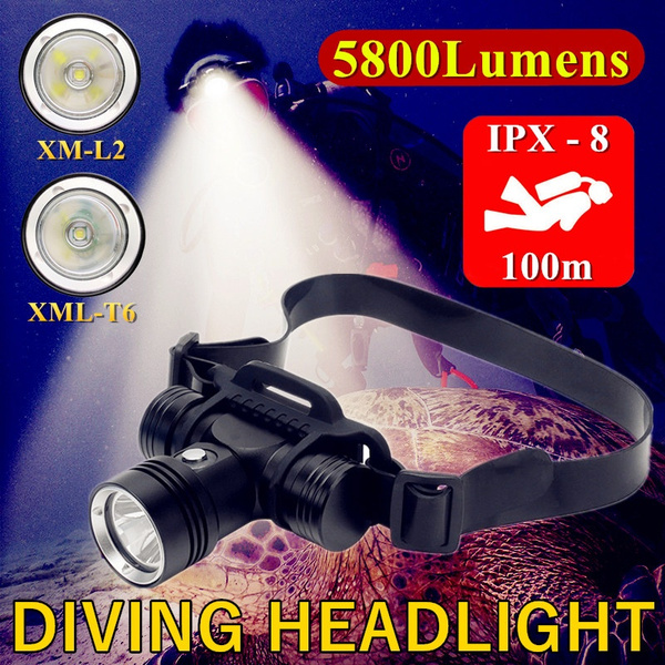 Zoom 250000LM Waterproof T6 LED Headlamp 18650 Headlight Flashlight Head Torch 