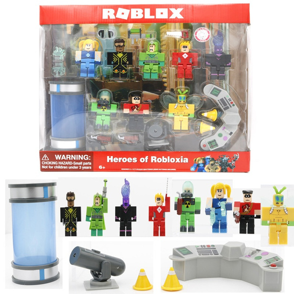 Roblox Game Building Block Doll Roblox Assembled Toys Virtual World Doll Accessories Kids Gifts Wish - the doll roblox