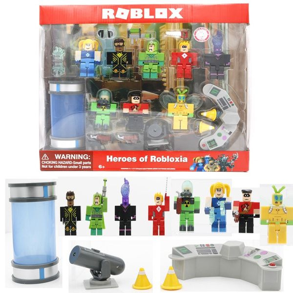 ROBLOX Building Block Dolls Assemble Virtual World Games and Dolls