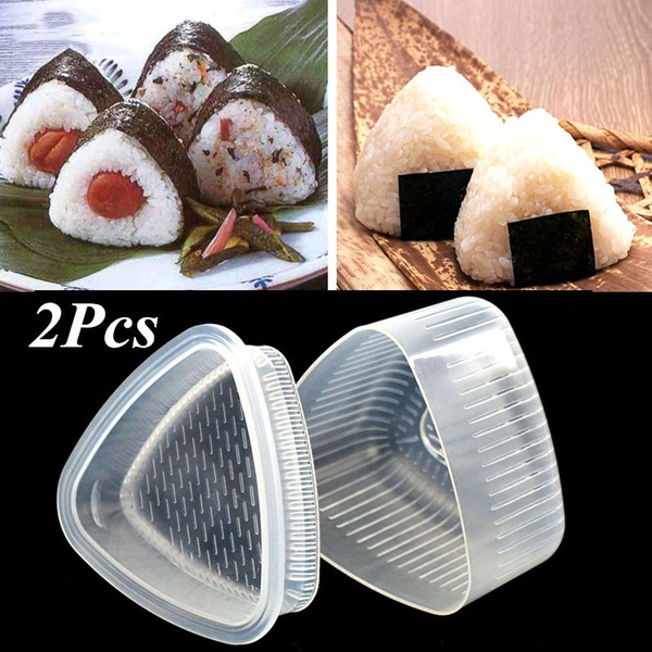 2pcs Kitchen Accessories Sushi Mould Triangle Mould Sushi Machine