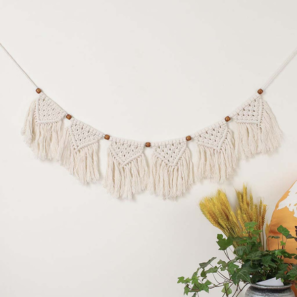 fringe tapestry wall hanging