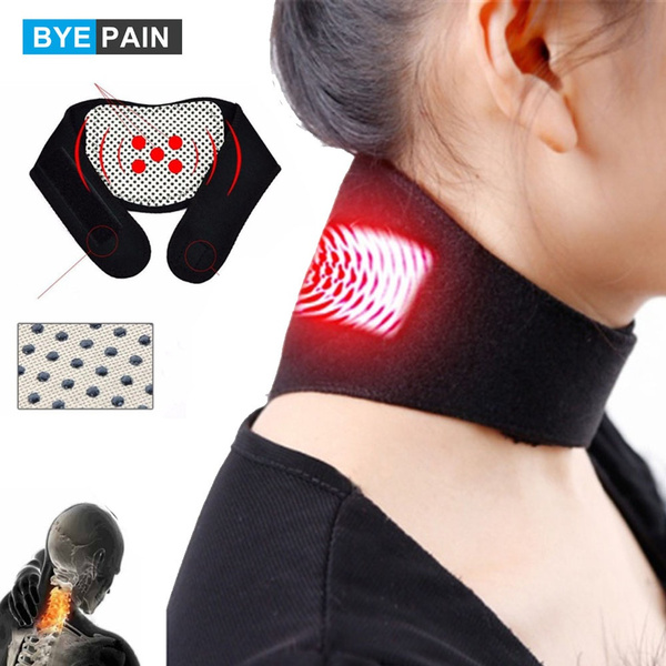  Neck Pain Relief Neck Warmer With Tourmaline, Magnetic