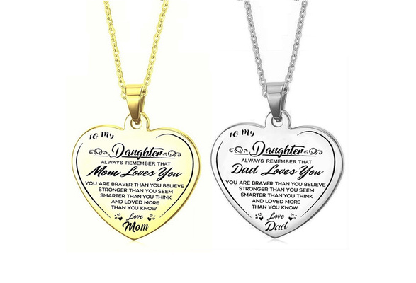 Heart Inspirational Pendant Necklace | Wish