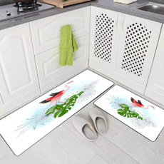 leaves, Kitchen & Dining, kitchenfloormat, floormatsset
