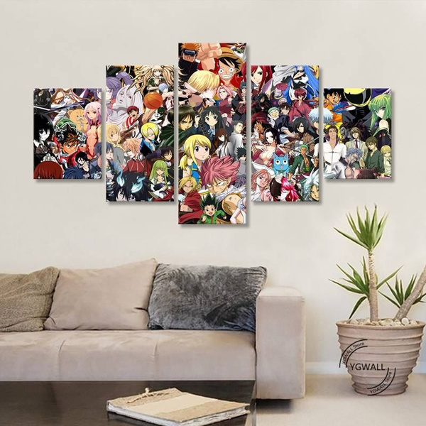Canvas Painting Prints Home Decor HD The Seven Deadly Sins Anime 5 Panel  Meliodas Dragon'S Sin Of Wrath Modular Pictures Poster - Price history &  Review | AliExpress Seller - Solkatt Art Store | Alitools.io