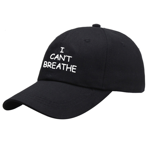 Trucker Hat High-Profile Snapback Hat I Cant Breathe Black Lives Matter Twill Cap 