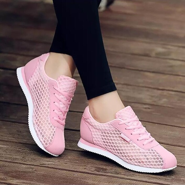  Women Sneakers Fashion Summer Mesh Breathable