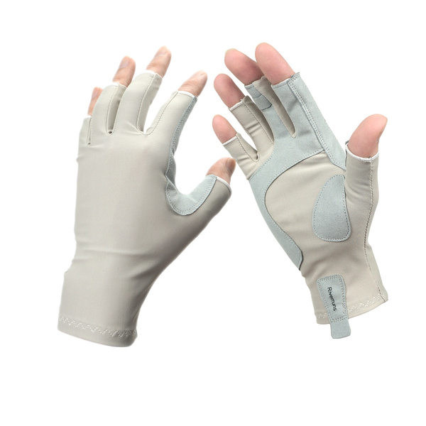 Riverruns Fingerless Fishing Gloves are designed for Men and Women