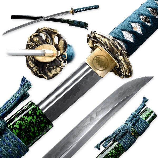 green katana sword