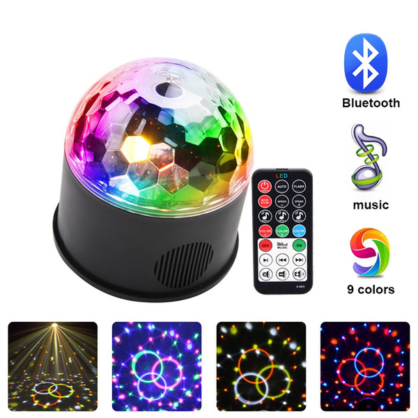 led magic ball light bluetooth