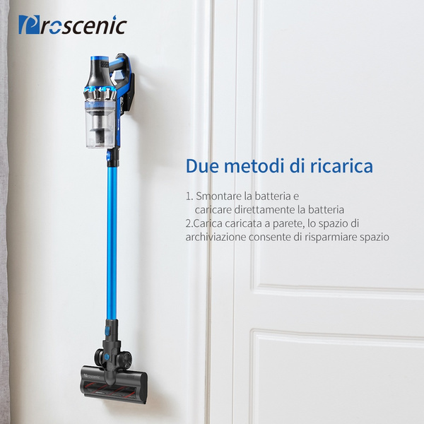 Proscenic P10 Aspirapolvere senza Fili Potente 22000pa, Scopa Elettrica  Portatile con Display Toccabile, Ricaricabile a Batteria Autonomia 40  Minuti, 4 Livelli/Punte di Aspirazione per Uso Ampio | Wish