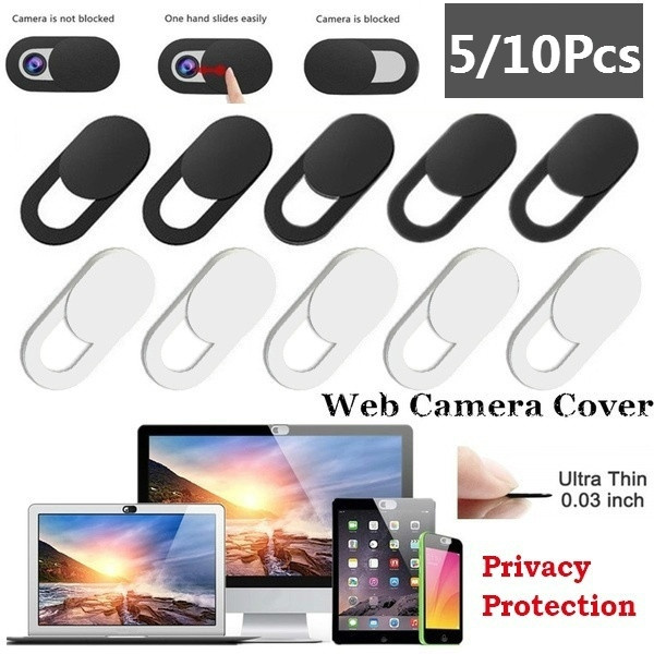 Webcam Cover Mobile Phone Slider Lenses Camera Cover Privacy Protection  Laptop Sticker For iPad Tablet Camera shutter