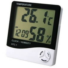 Mini, digitaltemperaturehumiditymeter, Monitors, degreectemperaturemeterwithtime