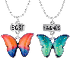 butterfly, Fashion, friendshipnecklace, cartoonnecklace