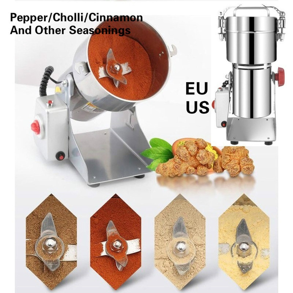 Grains Spices Hebals Cereals Coffee Dry Food Grinder Mill Grinding Machine  Gristmill Flour Crusher From Lewiao321, $1,552.77