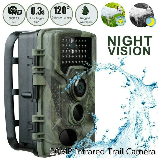 New 20MP Wildlife Hunting Camera Trail Motion Activated Security Night ...