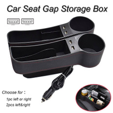 usb, consolesidepocket, leather, Car Accessories