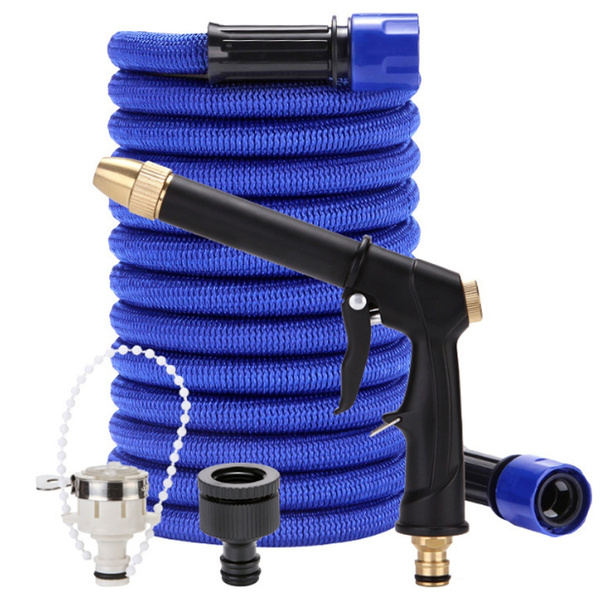 25 75ft Expandable High Pressure Car Washer Sprayer Gun Adjustable Water Jet With Expandable Garden Hose Watering Pipe Wish