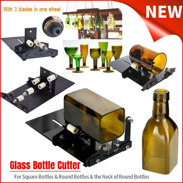 DIY Terrarium Recycle Glass Bottle Cutter Kit Craft Glass Cutting Machine Set US 