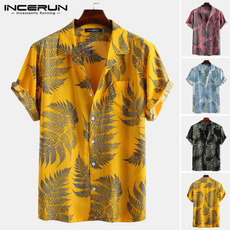 Fashion, Shirt, Hawaiian, loose shirt