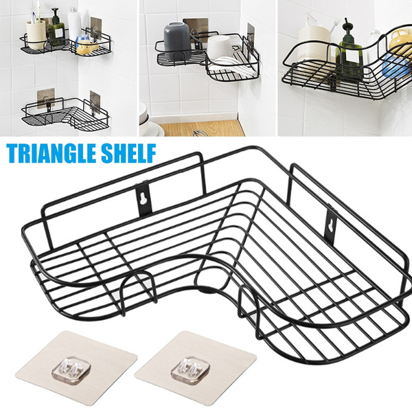 Bathroom Storage Rack, Corner Shower Caddy Organizer, Punch-free