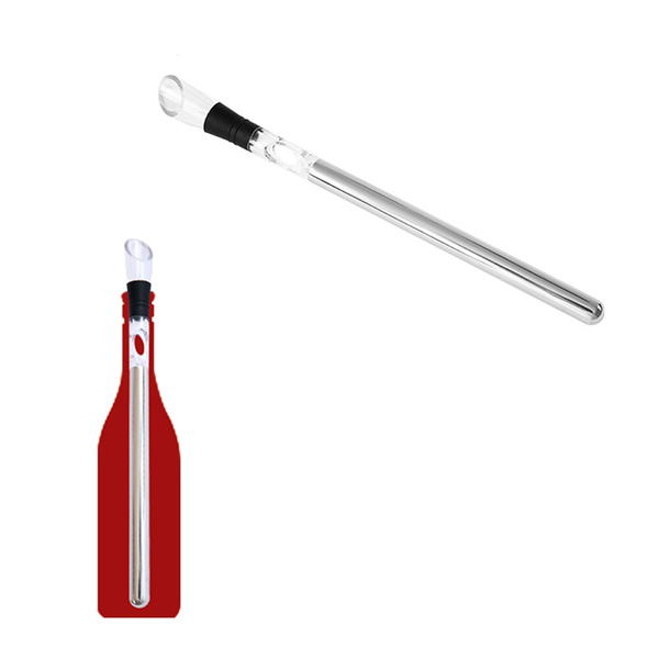 3 in 1 Wine Chiller Stick Stainless Steel Chilling Rod With Aerator and