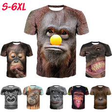 Mens T Shirt, Funny T Shirt, monkey, Funny