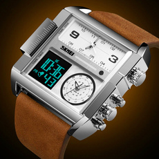 LED Watch, watchformen, quartz, led