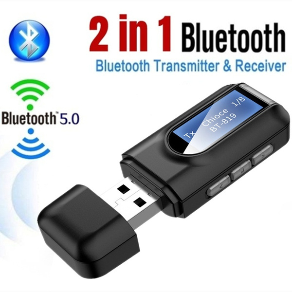 åbenbaring Slør slå New 2 In1 5.0 USB Bluetooth Audio Adapter Wireless Stereo Bluetooth Adapter  Car TV Music Bluetooth Transmitter Receiver | Wish